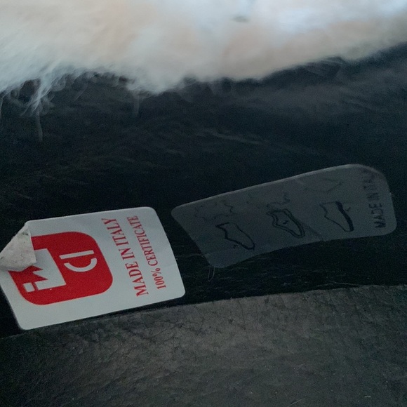 Ron White Ornella Fawn Shearling Trim Platform Sneaker Women’s Tan Shoes Size 37 - Picture 11 of 13